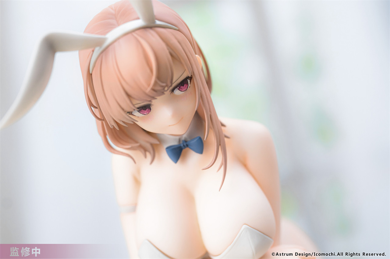 设计师原创馆 Coop.イコモチ 白色兔子装少女 白バニーおねえさん  1:6GK上色成品 原色版